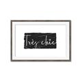 Picture of Tres Chic III _GroupedProduct_Rectangle_Landscape_Framed_Matted_