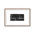 Picture of Tres Chic III _GroupedProduct_Rectangle_Landscape_Framed_Matted_