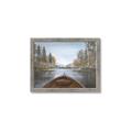 Picture of Lake Boat I  _GroupedProduct_Rectangle_Landscape_Framed_Matted_
