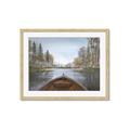 Picture of Lake Boat I  _GroupedProduct_Rectangle_Landscape_Framed_Matted_