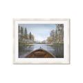 Picture of Lake Boat I  _GroupedProduct_Rectangle_Landscape_Framed_Matted_