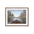 Picture of Lake Boat I  _GroupedProduct_Rectangle_Landscape_Framed_Matted_