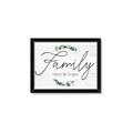 Picture of Family Where Life Begins II  _GroupedProduct_Rectangle_Landscape_Framed_Matted_