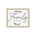 Picture of Family Where Life Begins II  _GroupedProduct_Rectangle_Landscape_Framed_Matted_