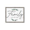 Picture of Family Where Life Begins II  _GroupedProduct_Rectangle_Landscape_Framed_Matted_