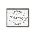 Picture of Family Where Life Begins II  _GroupedProduct_Rectangle_Landscape_Framed_Matted_