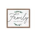 Picture of Family Where Life Begins II  _GroupedProduct_Rectangle_Landscape_Framed_Matted_