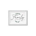 Picture of Family Where Life Begins II  _GroupedProduct_Rectangle_Landscape_Framed_Matted_