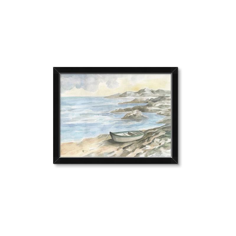 Picture of Stoney Beaches _GroupedProduct_Rectangle_Landscape_Framed_Matted_