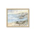Picture of Stoney Beaches _GroupedProduct_Rectangle_Landscape_Framed_Matted_