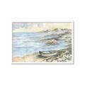 Picture of Stoney Beaches _GroupedProduct_Rectangle_Landscape_Framed_Matted_