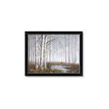Picture of Foggy Trees _GroupedProduct_Rectangle_Landscape_Framed_Matted_