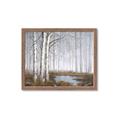 Picture of Foggy Trees _GroupedProduct_Rectangle_Landscape_Framed_Matted_