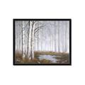 Picture of Foggy Trees _GroupedProduct_Rectangle_Landscape_Framed_Matted_