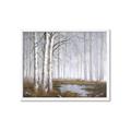 Picture of Foggy Trees _GroupedProduct_Rectangle_Landscape_Framed_Matted_