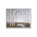 Picture of Foggy Trees _GroupedProduct_Rectangle_Landscape_Framed_Matted_