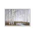 Picture of Foggy Trees _GroupedProduct_Rectangle_Landscape_Framed_Matted_