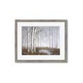 Picture of Foggy Trees _GroupedProduct_Rectangle_Landscape_Framed_Matted_