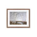Picture of Foggy Trees _GroupedProduct_Rectangle_Landscape_Framed_Matted_