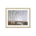 Picture of Foggy Trees _GroupedProduct_Rectangle_Landscape_Framed_Matted_
