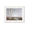 Picture of Foggy Trees _GroupedProduct_Rectangle_Landscape_Framed_Matted_
