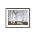 Picture of Foggy Trees _GroupedProduct_Rectangle_Landscape_Framed_Matted_