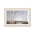 Picture of Foggy Trees _GroupedProduct_Rectangle_Landscape_Framed_Matted_
