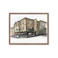 Picture of Around the Block I _GroupedProduct_Rectangle_Landscape_Framed_Matted_