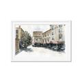 Picture of Around the Block II _GroupedProduct_Rectangle_Landscape_Framed_Matted_