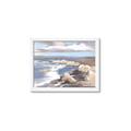Picture of Rocky Coastline _GroupedProduct_Rectangle_Landscape_Framed_Matted_