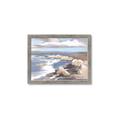 Picture of Rocky Coastline _GroupedProduct_Rectangle_Landscape_Framed_Matted_