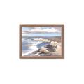Picture of Rocky Coastline _GroupedProduct_Rectangle_Landscape_Framed_Matted_