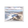Picture of Rocky Coastline _GroupedProduct_Rectangle_Landscape_Framed_Matted_