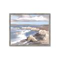 Picture of Rocky Coastline _GroupedProduct_Rectangle_Landscape_Framed_Matted_