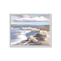 Picture of Rocky Coastline _GroupedProduct_Rectangle_Landscape_Framed_Matted_