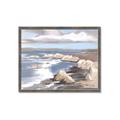Picture of Rocky Coastline _GroupedProduct_Rectangle_Landscape_Framed_Matted_