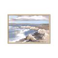 Picture of Rocky Coastline _GroupedProduct_Rectangle_Landscape_Framed_Matted_