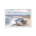 Picture of Rocky Coastline _GroupedProduct_Rectangle_Landscape_Framed_Matted_