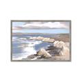 Picture of Rocky Coastline _GroupedProduct_Rectangle_Landscape_Framed_Matted_