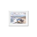 Picture of Rocky Coastline _GroupedProduct_Rectangle_Landscape_Framed_Matted_