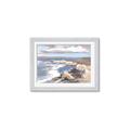 Picture of Rocky Coastline _GroupedProduct_Rectangle_Landscape_Framed_Matted_
