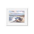 Picture of Rocky Coastline _GroupedProduct_Rectangle_Landscape_Framed_Matted_