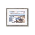 Picture of Rocky Coastline _GroupedProduct_Rectangle_Landscape_Framed_Matted_