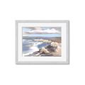 Picture of Rocky Coastline _GroupedProduct_Rectangle_Landscape_Framed_Matted_