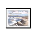 Picture of Rocky Coastline _GroupedProduct_Rectangle_Landscape_Framed_Matted_