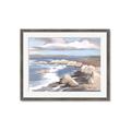 Picture of Rocky Coastline _GroupedProduct_Rectangle_Landscape_Framed_Matted_