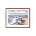 Picture of Rocky Coastline _GroupedProduct_Rectangle_Landscape_Framed_Matted_