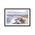 Picture of Rocky Coastline _GroupedProduct_Rectangle_Landscape_Framed_Matted_