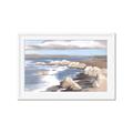 Picture of Rocky Coastline _GroupedProduct_Rectangle_Landscape_Framed_Matted_