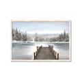 Picture of River After the Snowfall _GroupedProduct_Rectangle_Landscape_Framed_Matted_